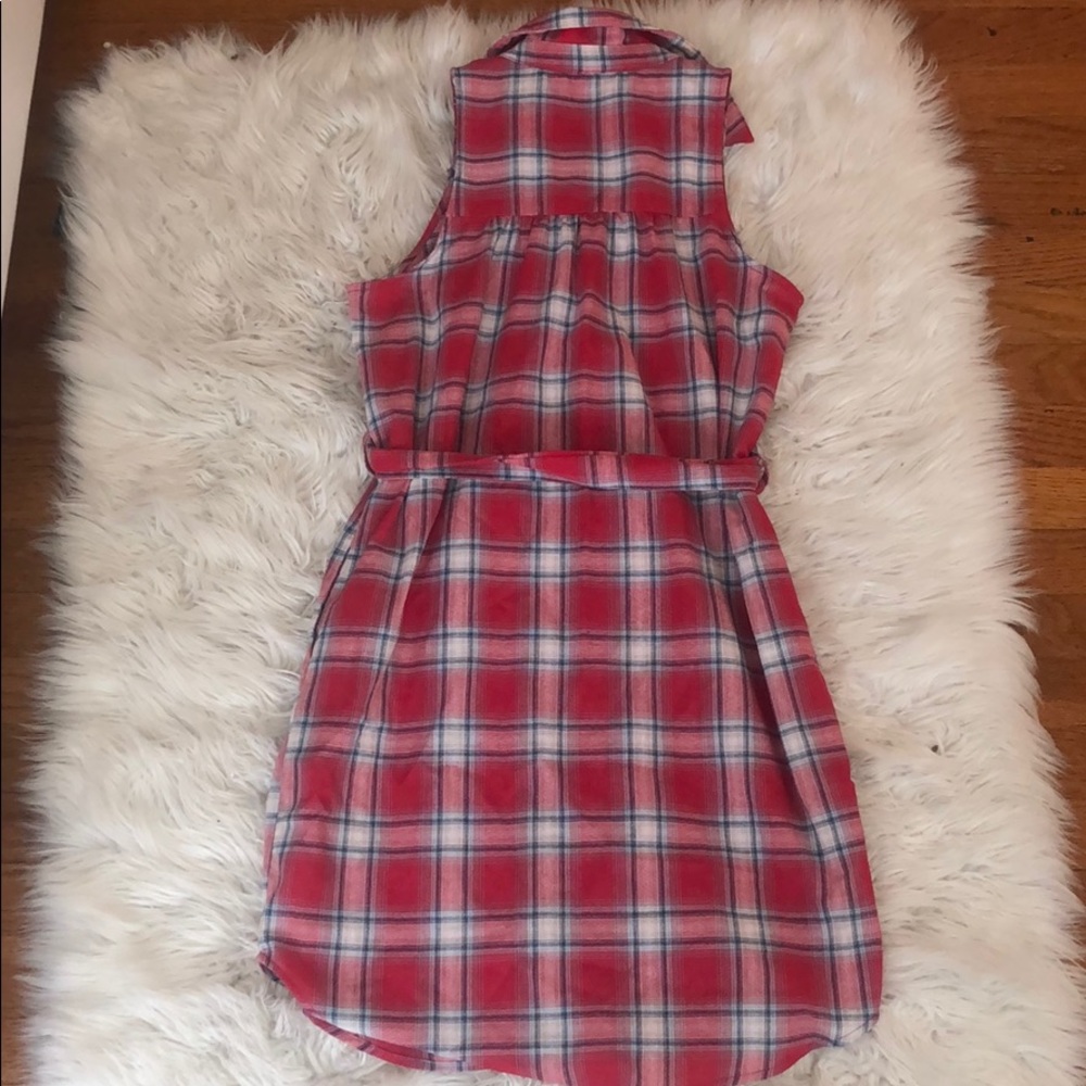 Flannel dress never used (w tag)
